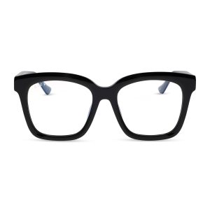 MEREDITH - BLACK + BLUE LIGHT GLASSES