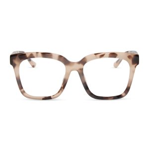 MEREDITH - CREAM TORTOISE + GLASSES