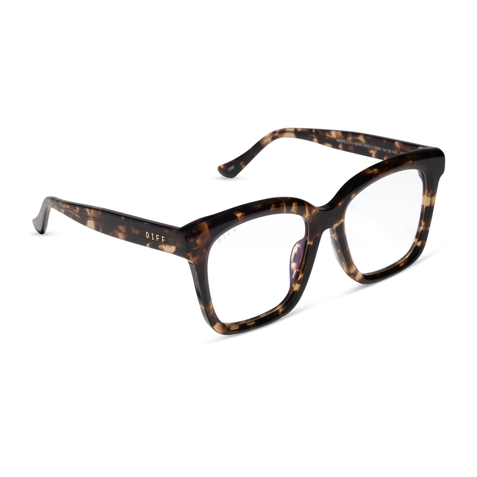 MEREDITH - ESPRESSO TORTOISE + BLUE LIGHT GLASSES - Image 2