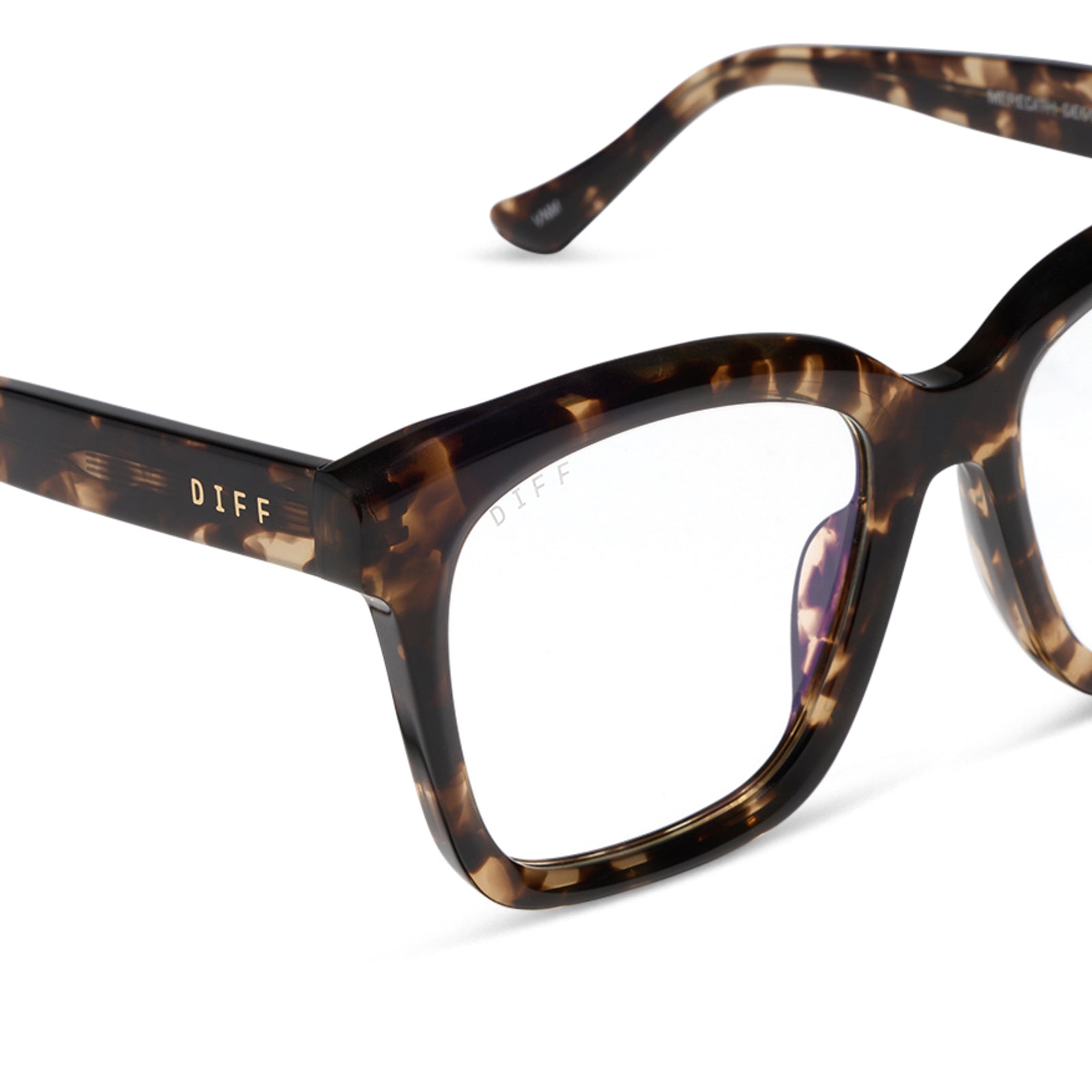 MEREDITH - ESPRESSO TORTOISE + BLUE LIGHT GLASSES - Image 4