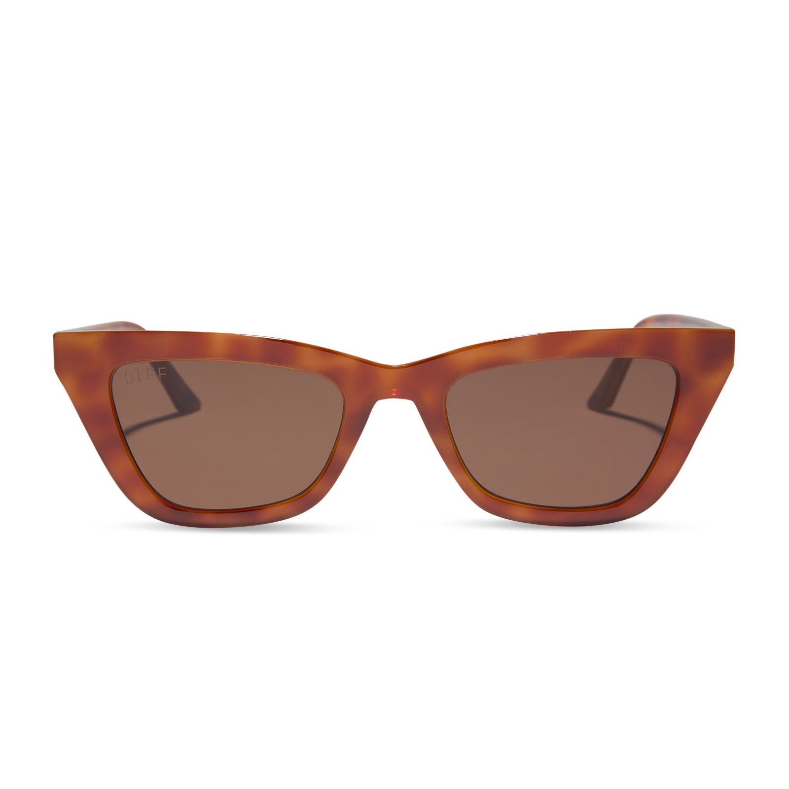 NOELLE - MAPLE TORTOISE + BROWN SUNGLASSES