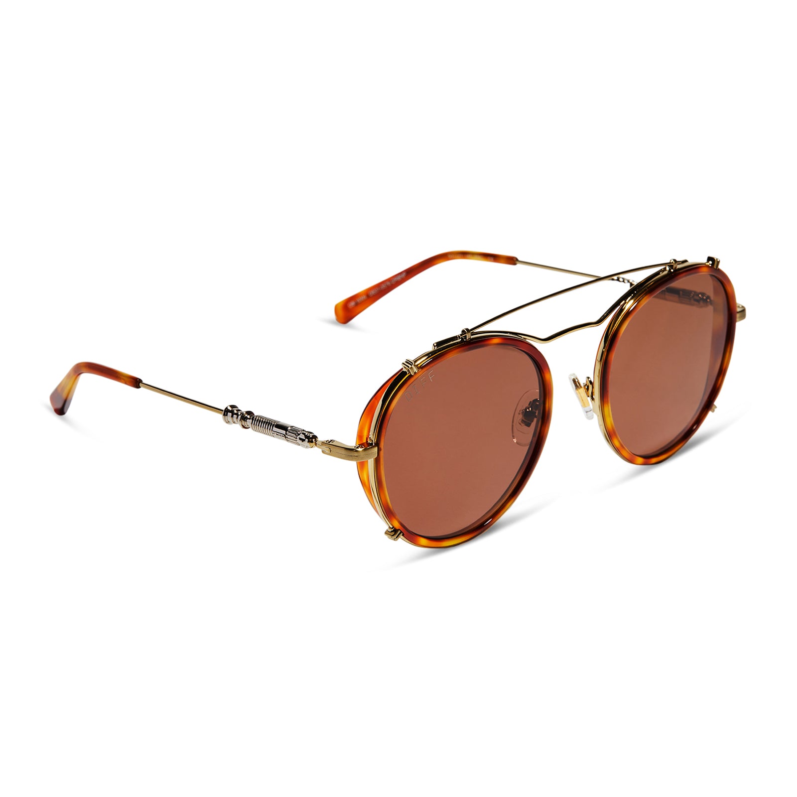 OBI-WAN™ - DESERT TORTOISE + BROWN POLARIZED SUNGLASSES - Image 2