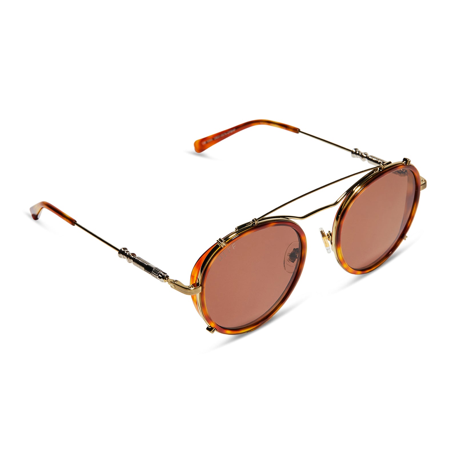 OBI-WAN™ - DESERT TORTOISE + BROWN POLARIZED SUNGLASSES - Image 4