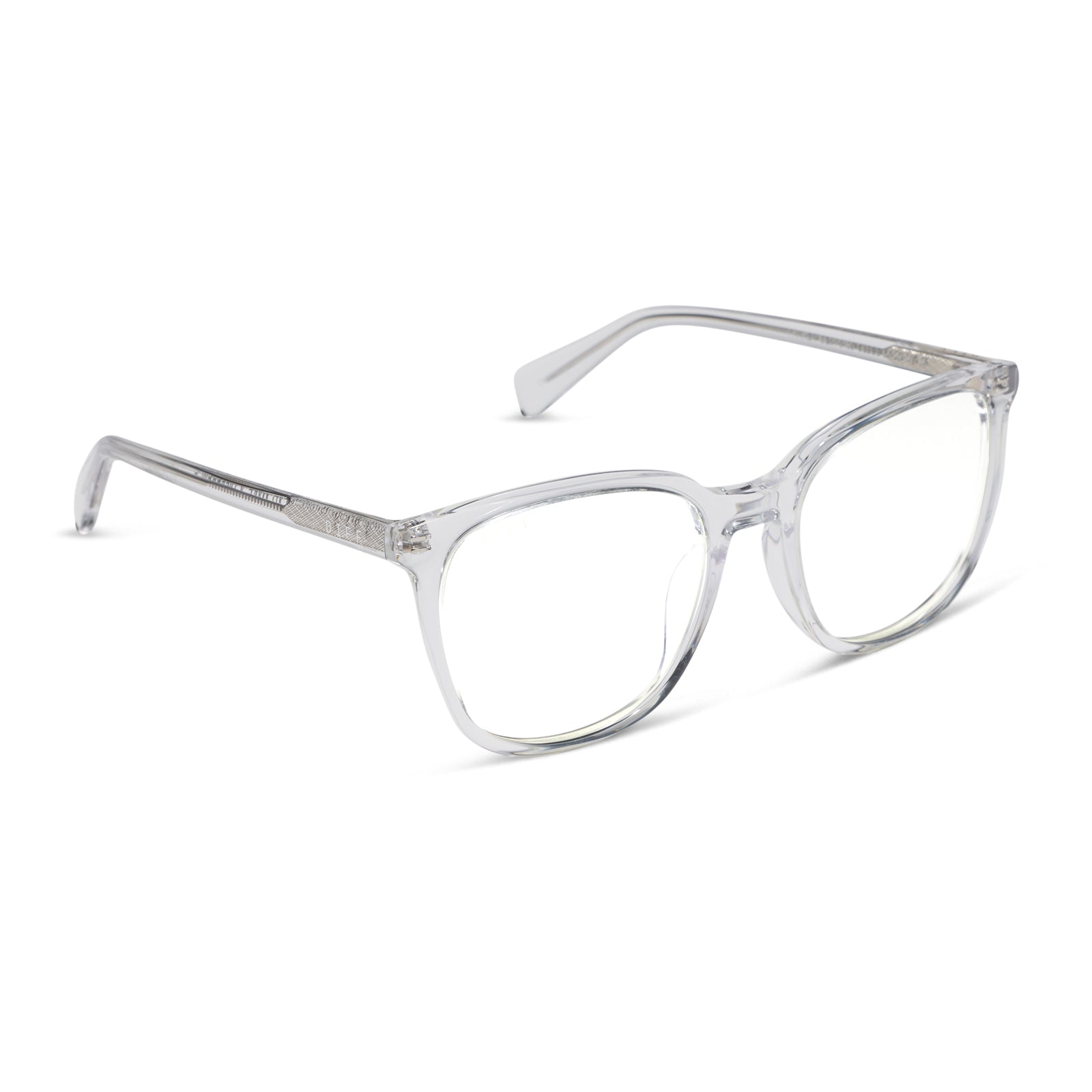 PARKER - CLEAR + BLUE LIGHT GLASSES - Image 2