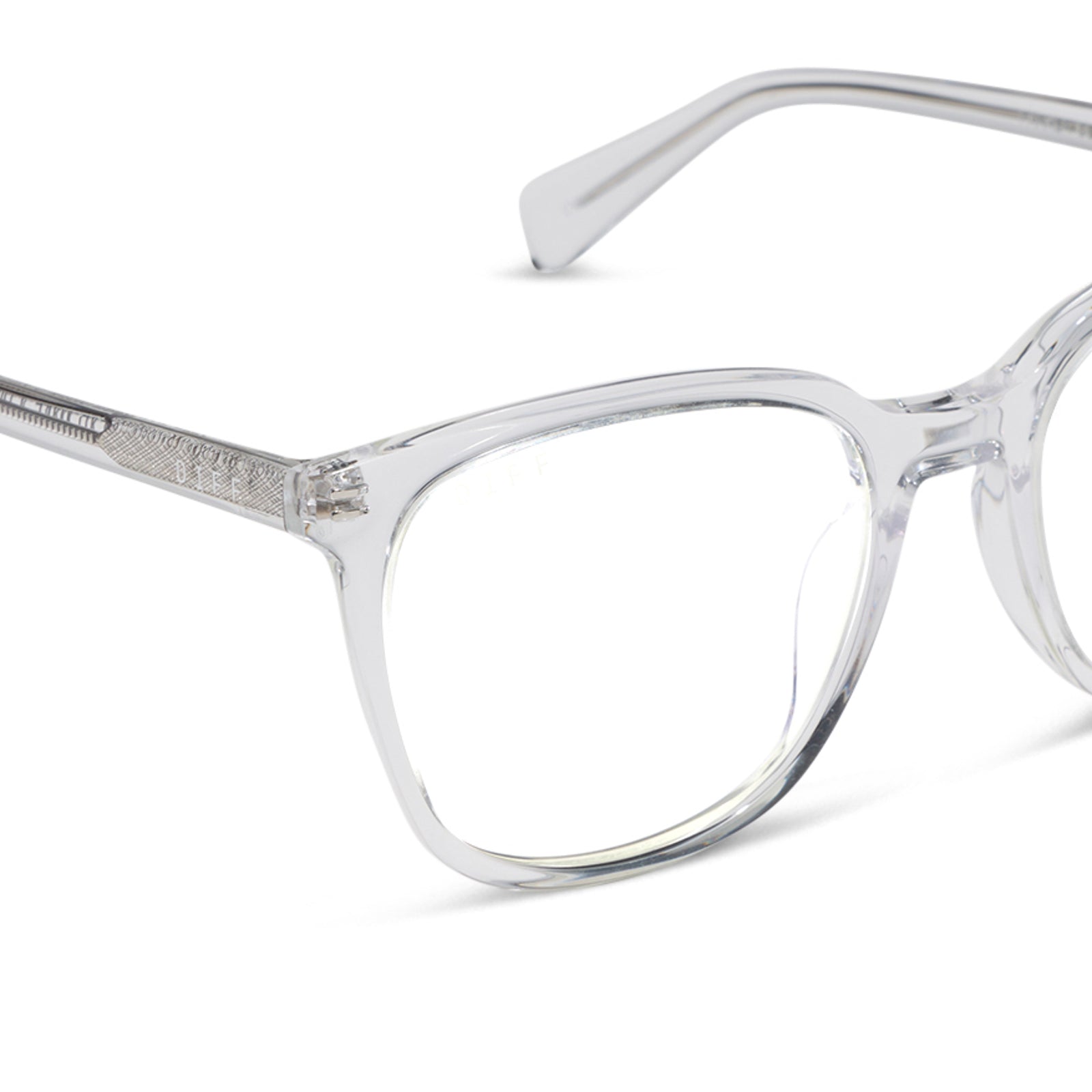 PARKER - CLEAR + BLUE LIGHT GLASSES - Image 4