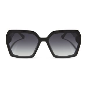PRESLEY - BLACK + GREY GRADIENT SUNGLASSES