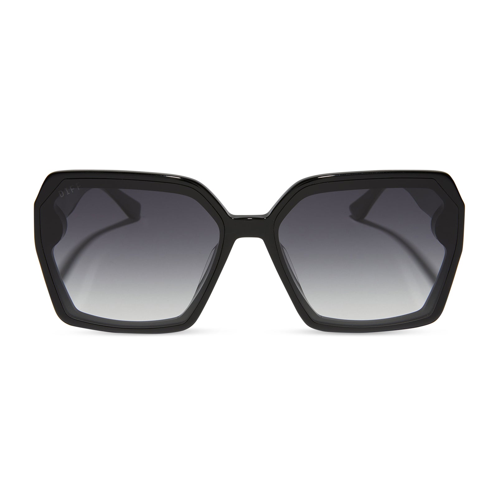 PRESLEY - BLACK + GREY GRADIENT SUNGLASSES