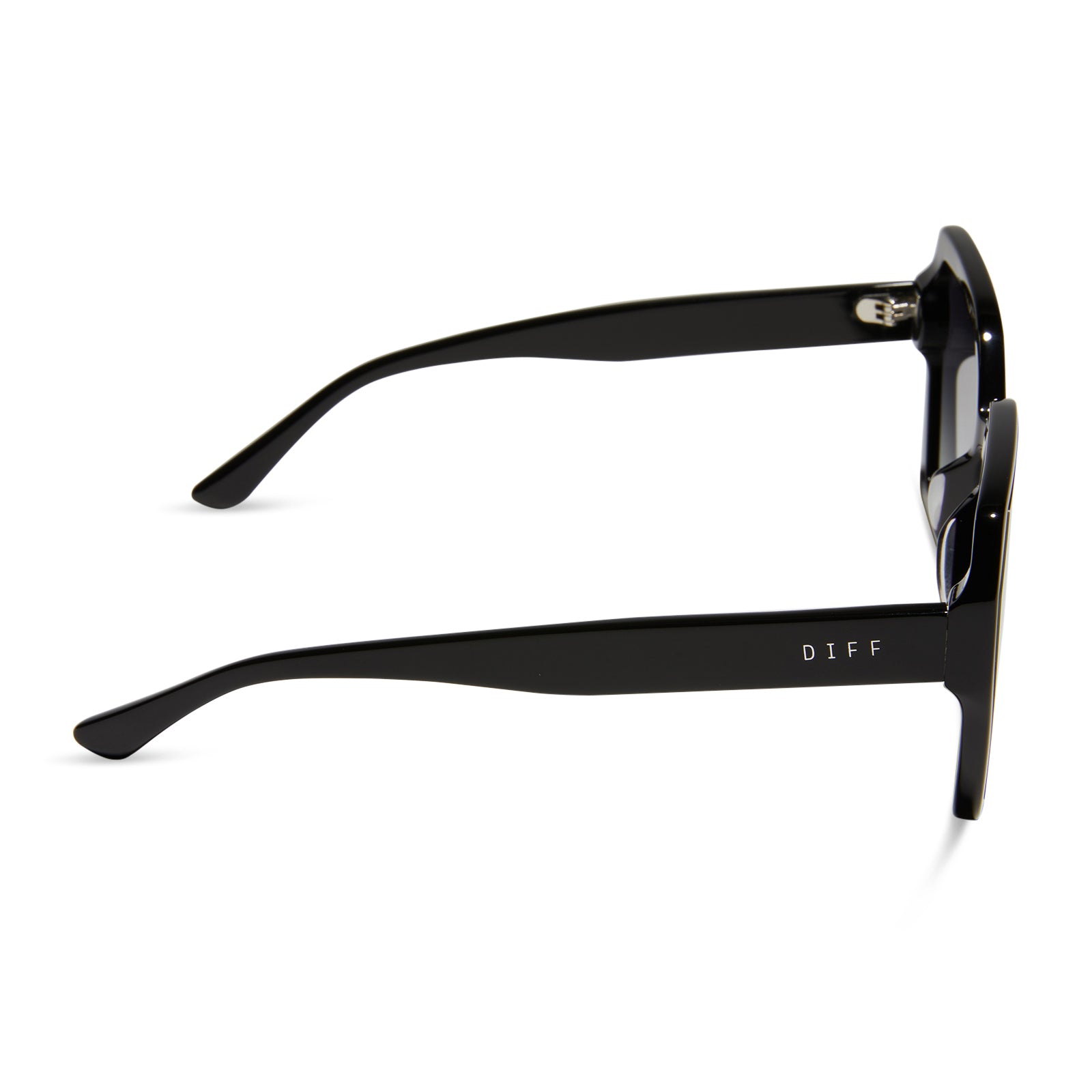 PRESLEY - BLACK + GREY GRADIENT SUNGLASSES - Image 3