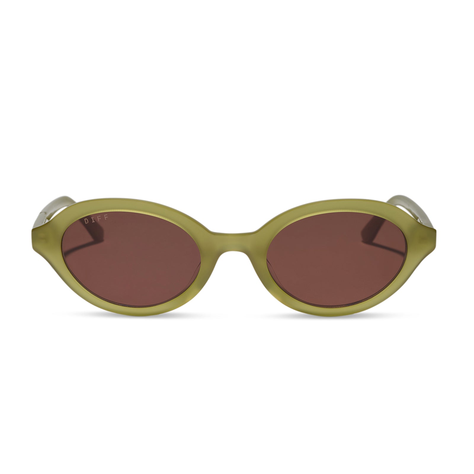 JULIA - OAKMOSS GREEN + BROWN SUNGLASSES