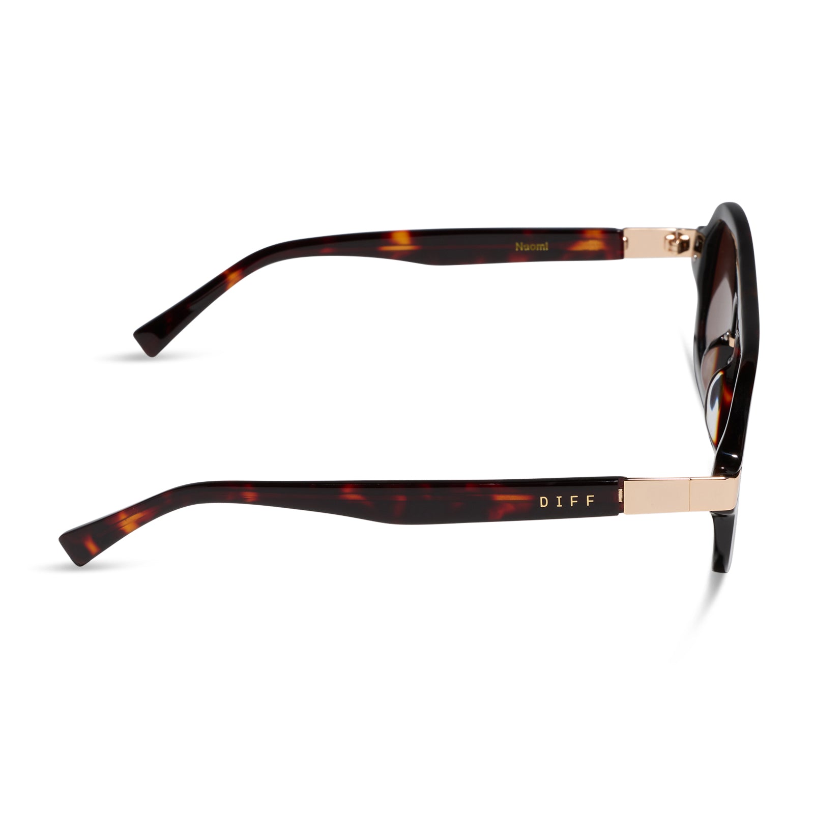 NAOMI - CEDAR TORTOISE + BROWN SUNGLASSES - Image 3