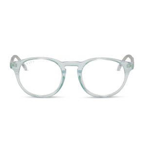 SAWYER - OPALESCENT TURQUOISE + GLASSES