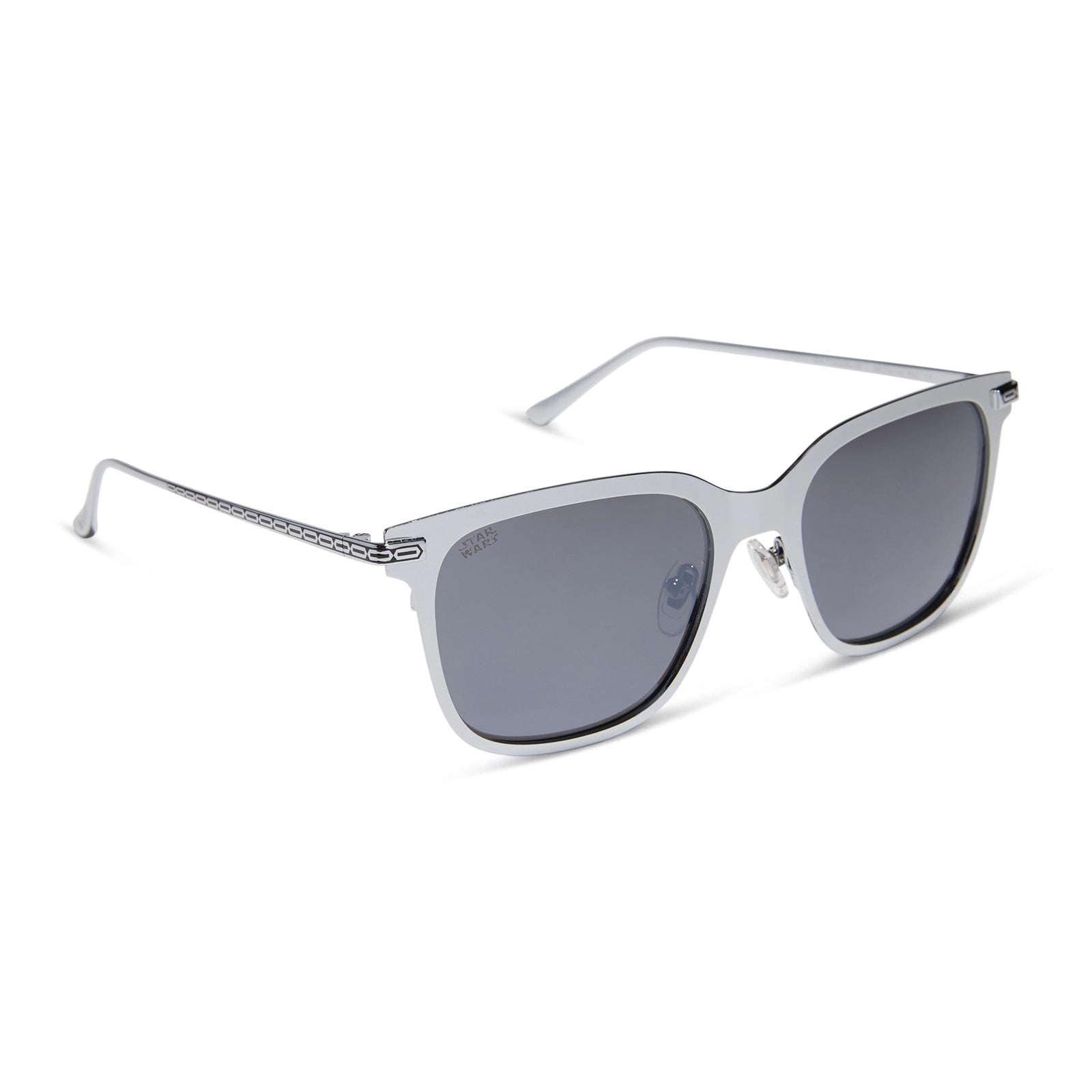 THE MANDALORIAN™️ 3.0 - SILVER CHROME + GREY + SILVER FLASH + POLARIZED SUNGLASSES - Image 2