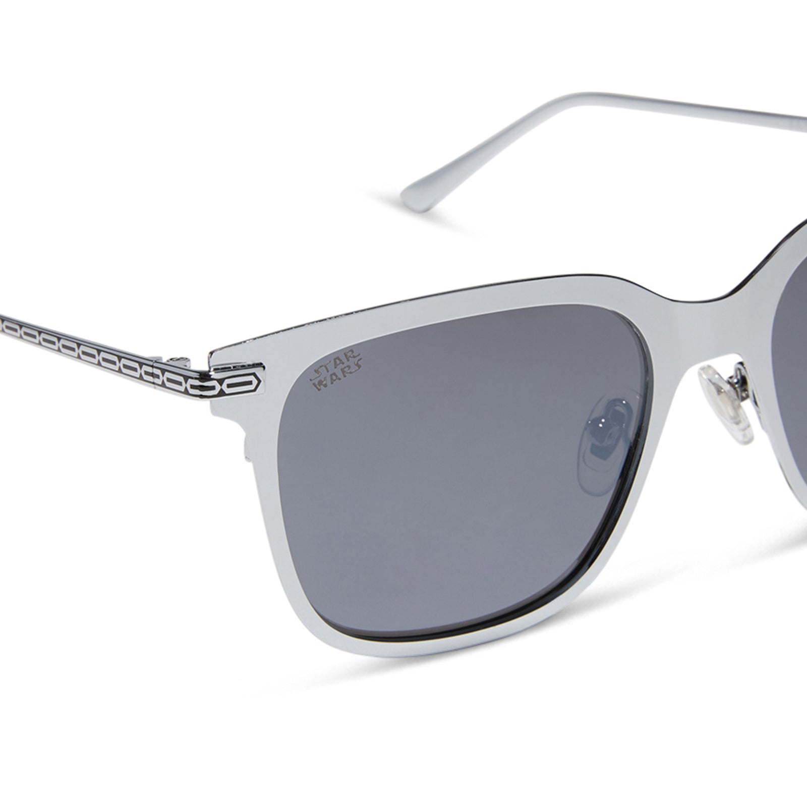 THE MANDALORIAN™️ 3.0 - SILVER CHROME + GREY + SILVER FLASH + POLARIZED SUNGLASSES - Image 4