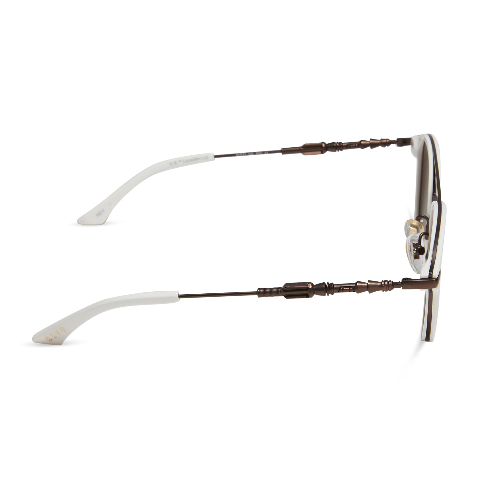 REY™ - OPALINE BRONZE + BROWN GRADIENT + POLARIZED SUNGLASSES - Image 3