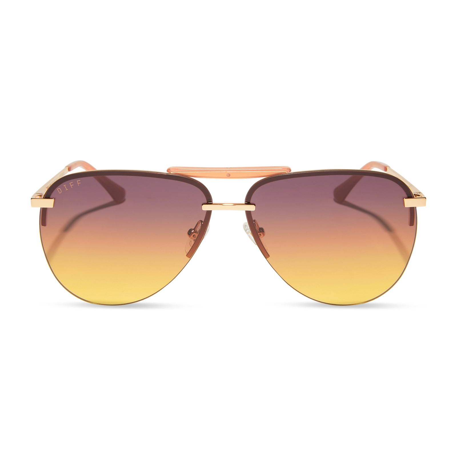 TAHOE - GOLD + INCA GRADIENT SUNGLASSES