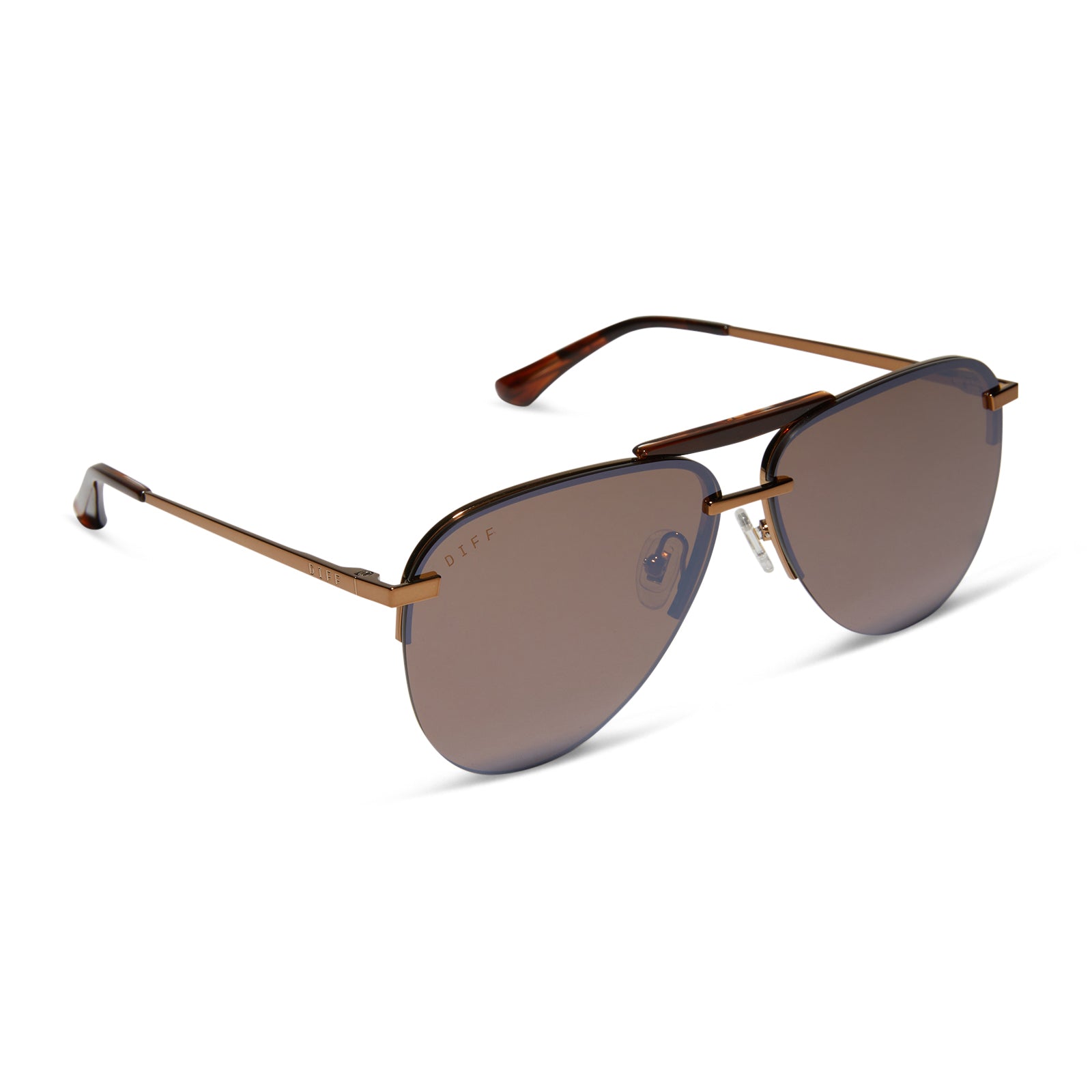 TAHOE - SEQUOIA TORTOISE + BROWN GOLD FLASH SUNGLASSES - Image 4