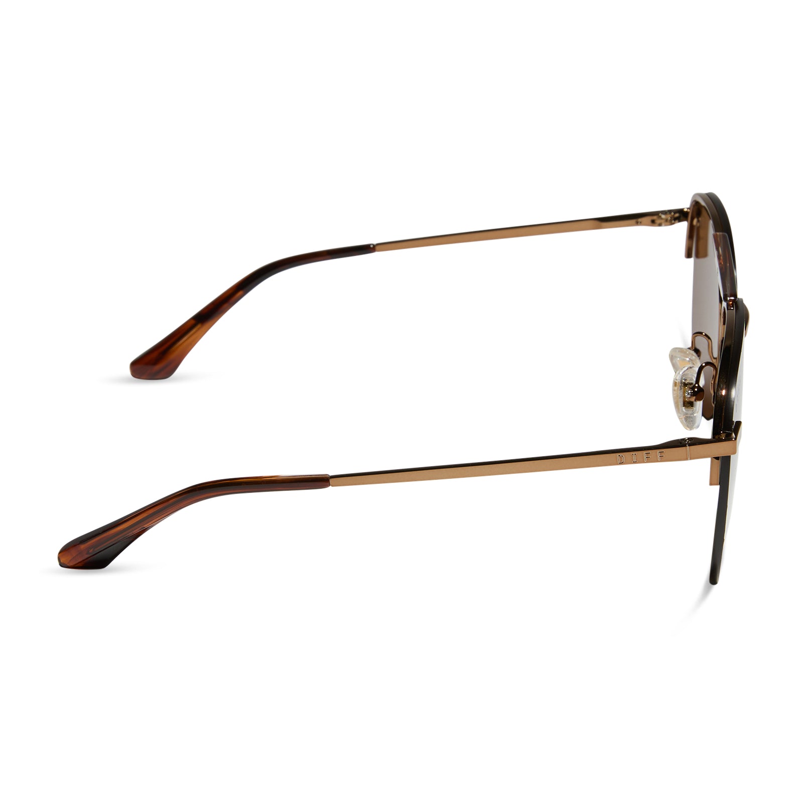 TAHOE - SEQUOIA TORTOISE + BROWN GOLD FLASH SUNGLASSES - Image 3