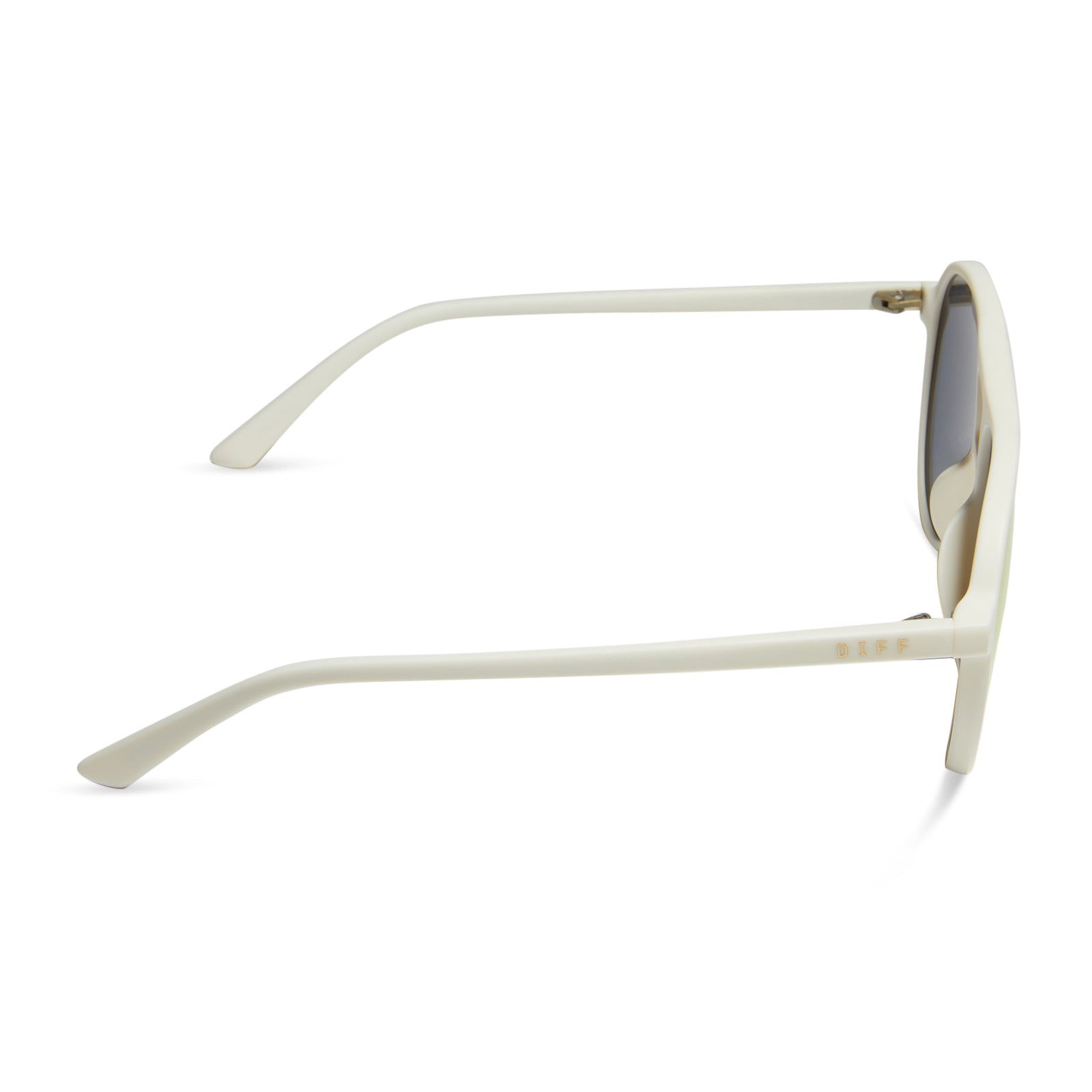 TOSCA II - MATTE WHITE + PINK RUSH MIRROR SUNGLASSES - Image 3