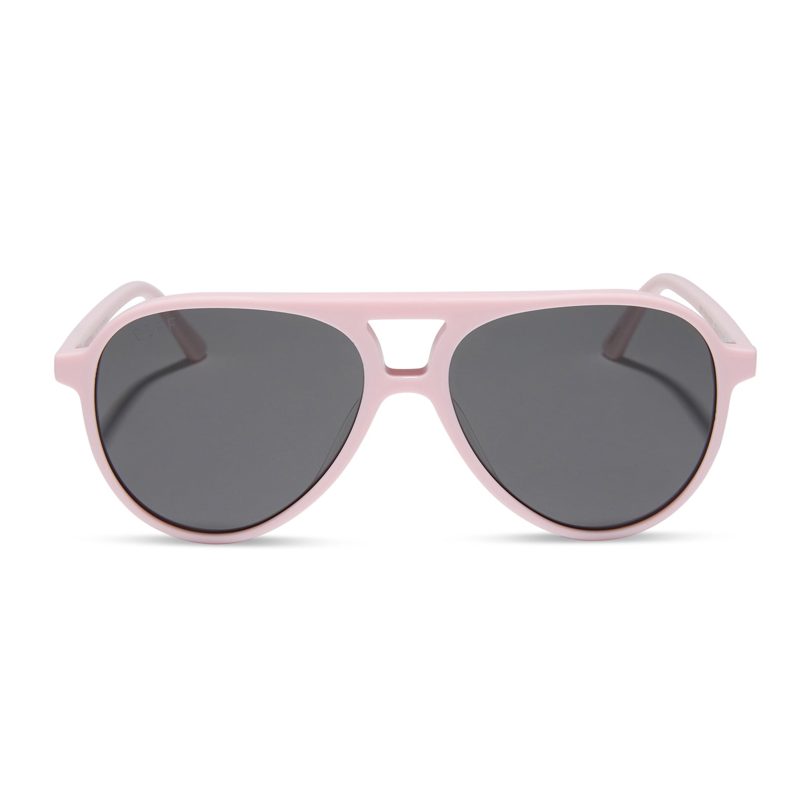 TOSCA II - POWDER PINK + GREY SUNGLASSES