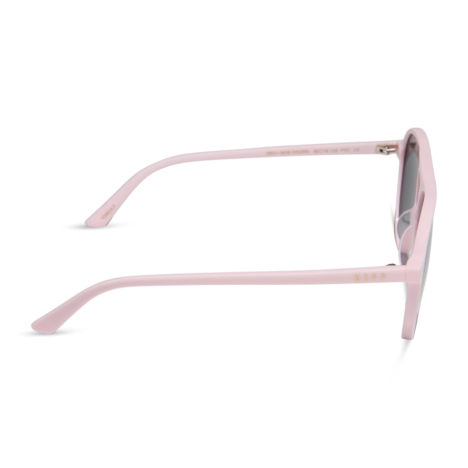 TOSCA II - POWDER PINK + GREY SUNGLASSES - Image 3