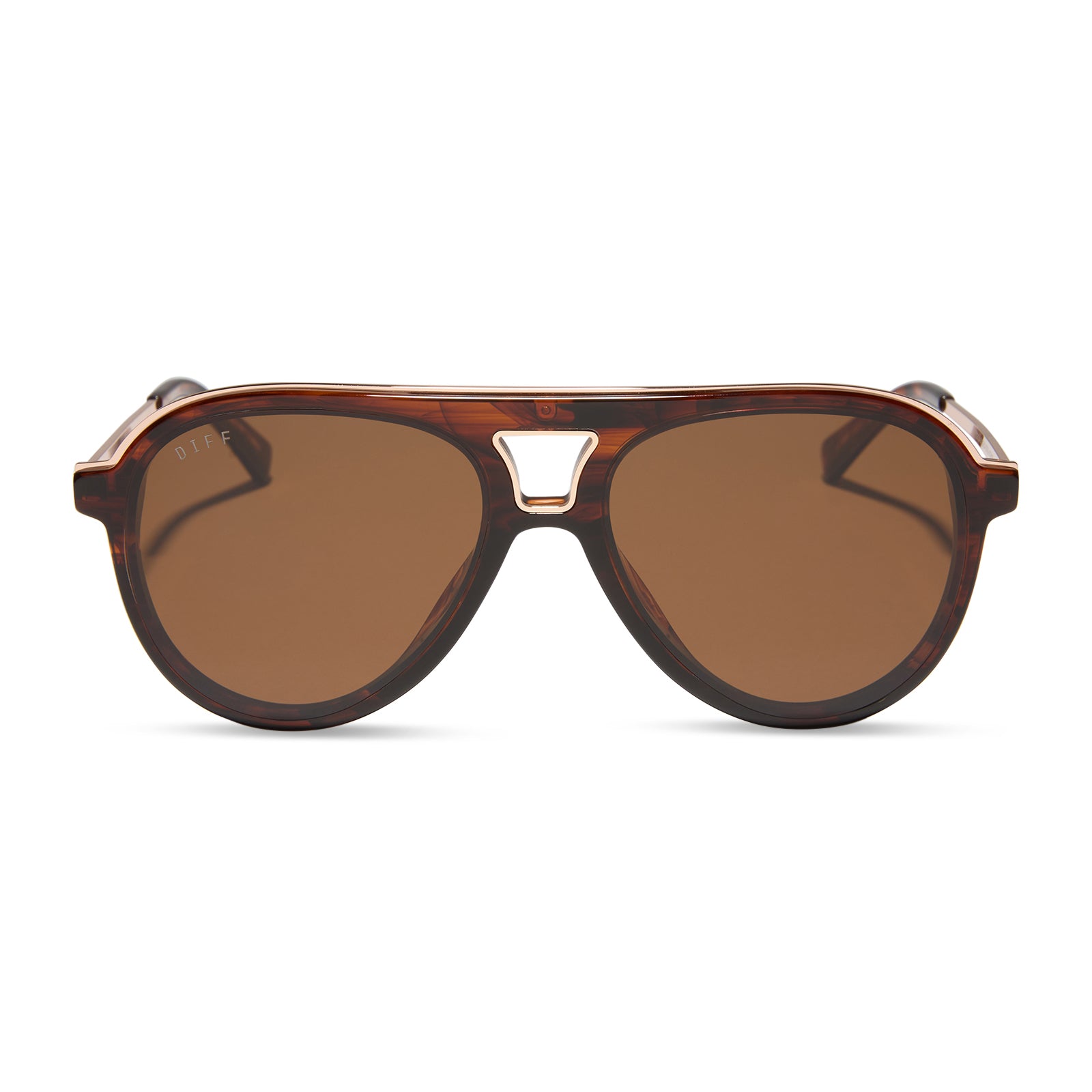 TOSCA III - SEQUOIA TORTOISE + BROWN SUNGLASSES