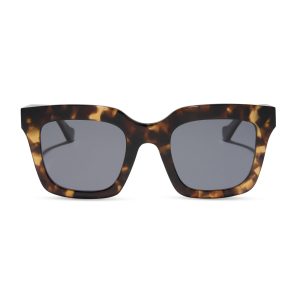 VALENCIA - TORTOISE + GREY + POLARIZED SUNGLASSES