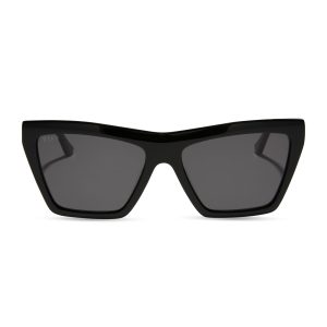 JESSIE JAMES DECKER - VIVI + BLACK + GREY SUNGLASSES