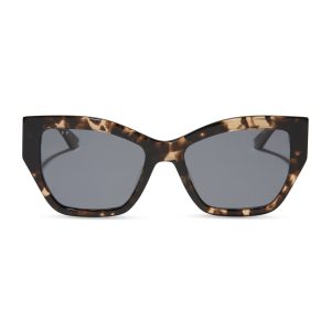 VIVIENNE - ESPRESSO TORTOISE + GREY + POLARIZED SUNGLASSES