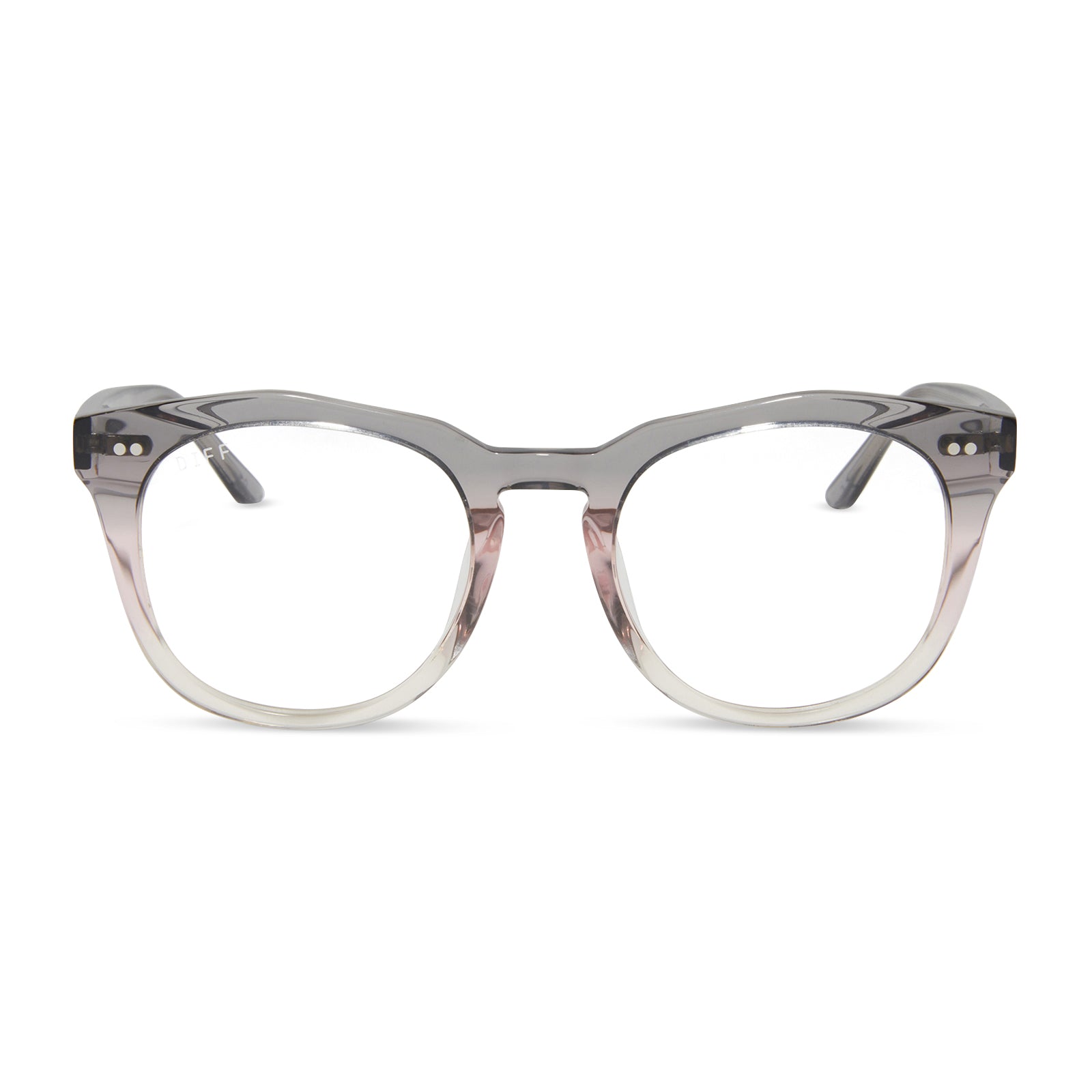WESTON - SMOKE ROSE CRYSTAL OMBRE + GLASSES