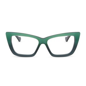 ELPHABA EMERALD - ENCHANTING EMERALD TO BLACK + GLASSES