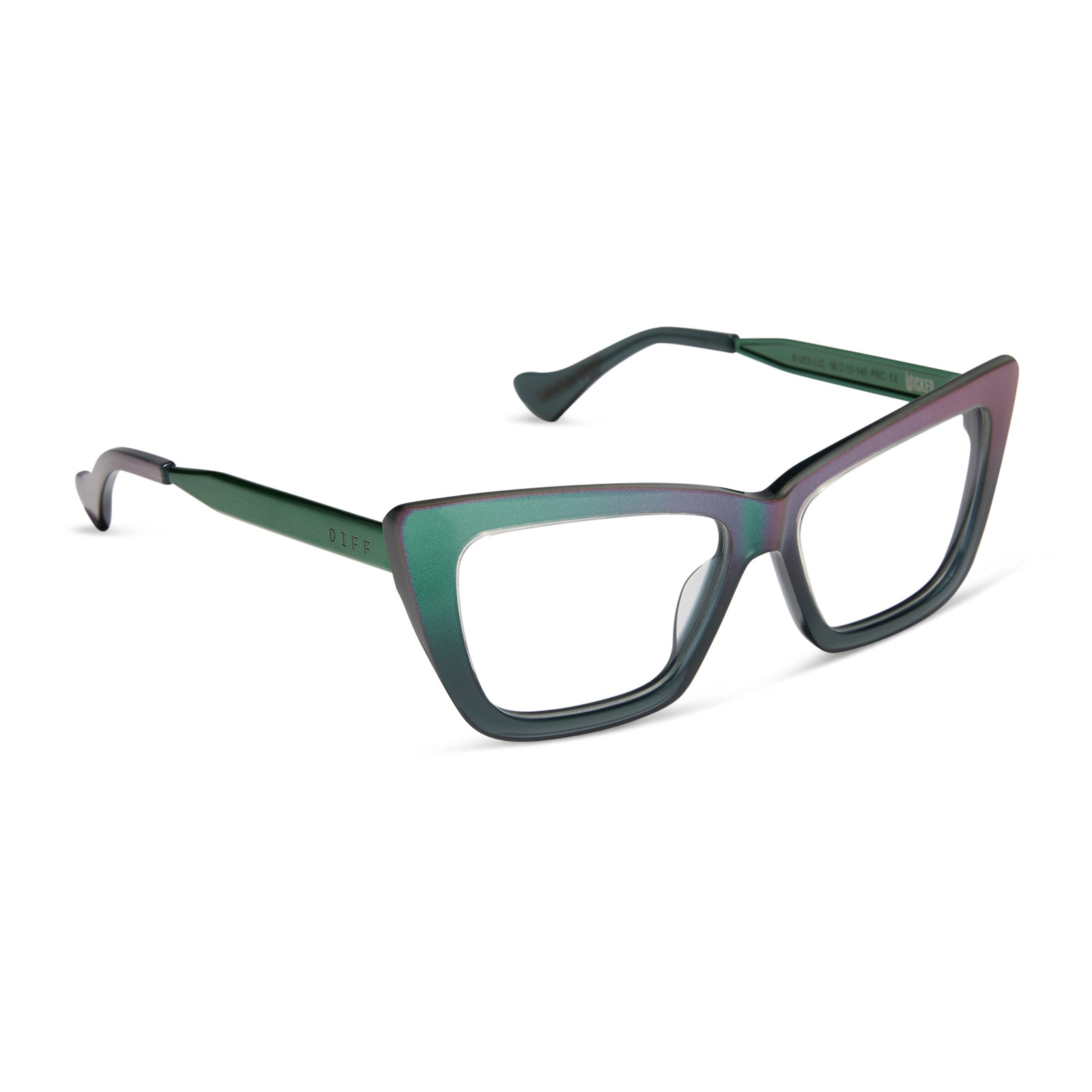 ELPHABA EMERALD - ENCHANTING EMERALD TO BLACK + GLASSES - Image 2