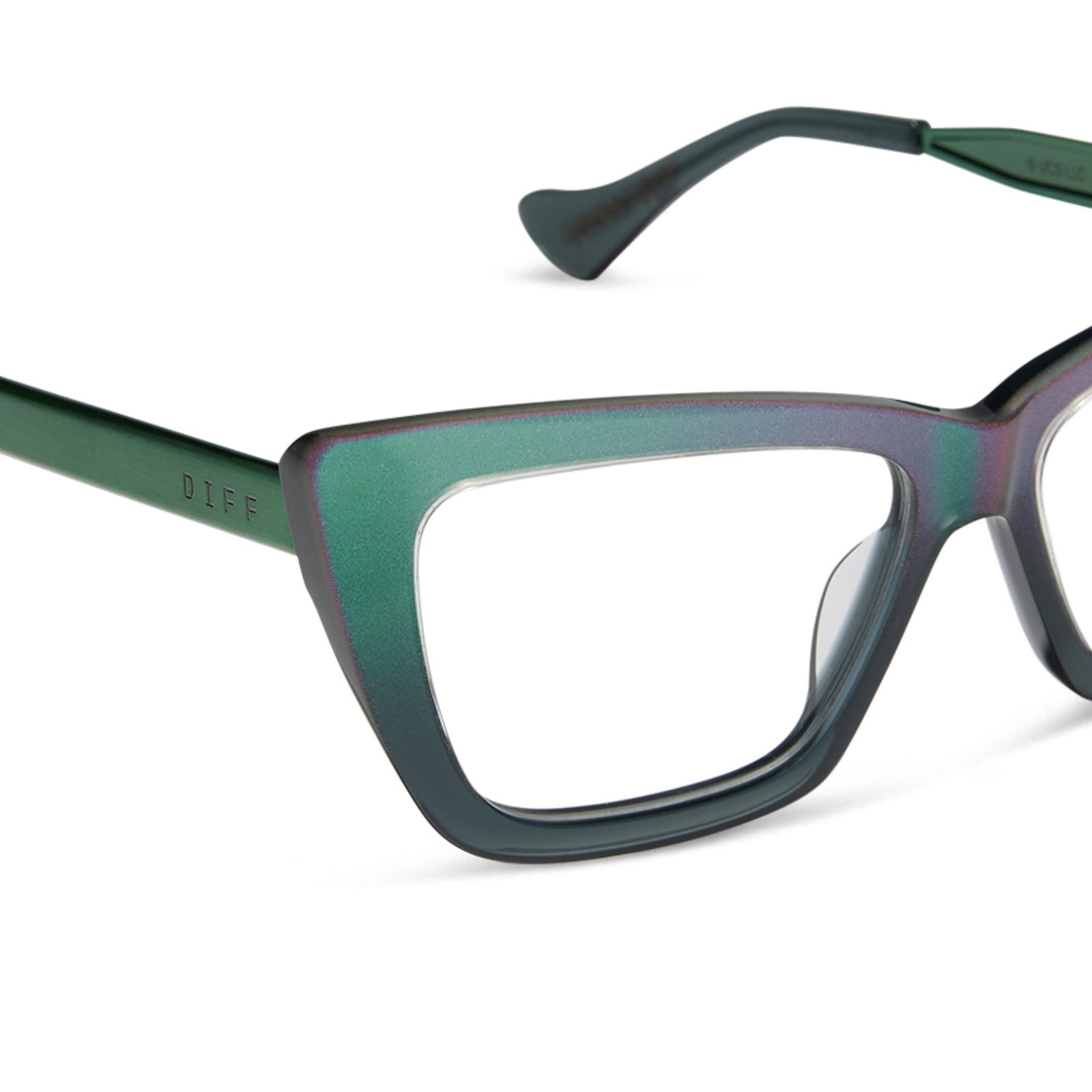 ELPHABA EMERALD - ENCHANTING EMERALD TO BLACK + GLASSES - Image 4