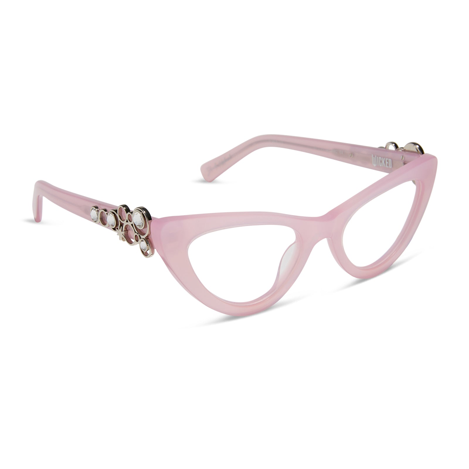 GLINDA UPLAND FOR GOOD - GLASSY PINK CRYSTAL + GLASSES - Image 2