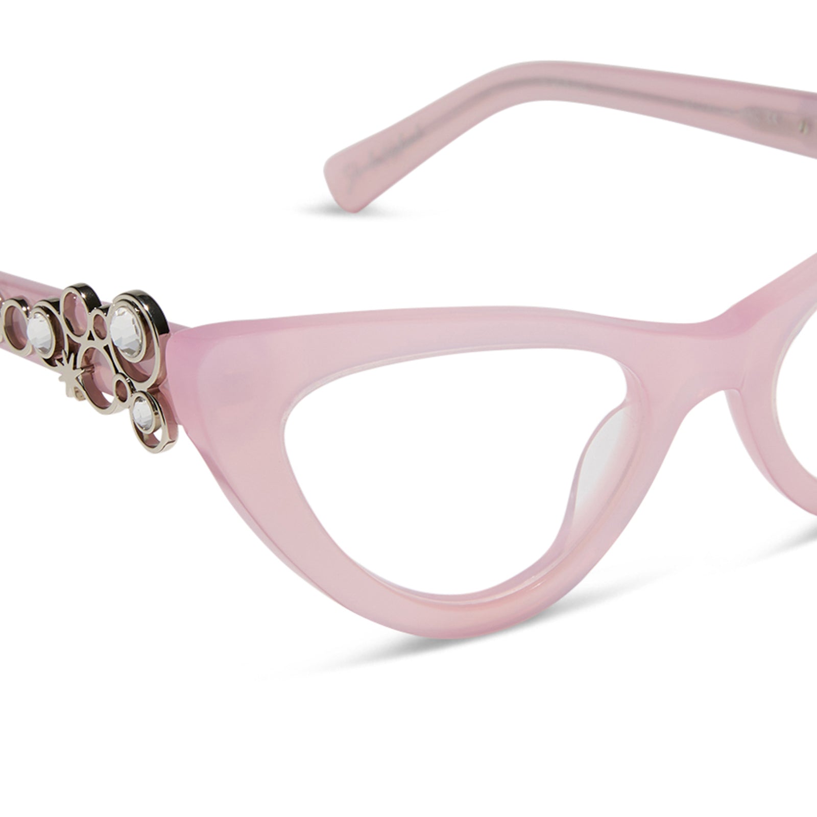 GLINDA UPLAND FOR GOOD - GLASSY PINK CRYSTAL + GLASSES - Image 4