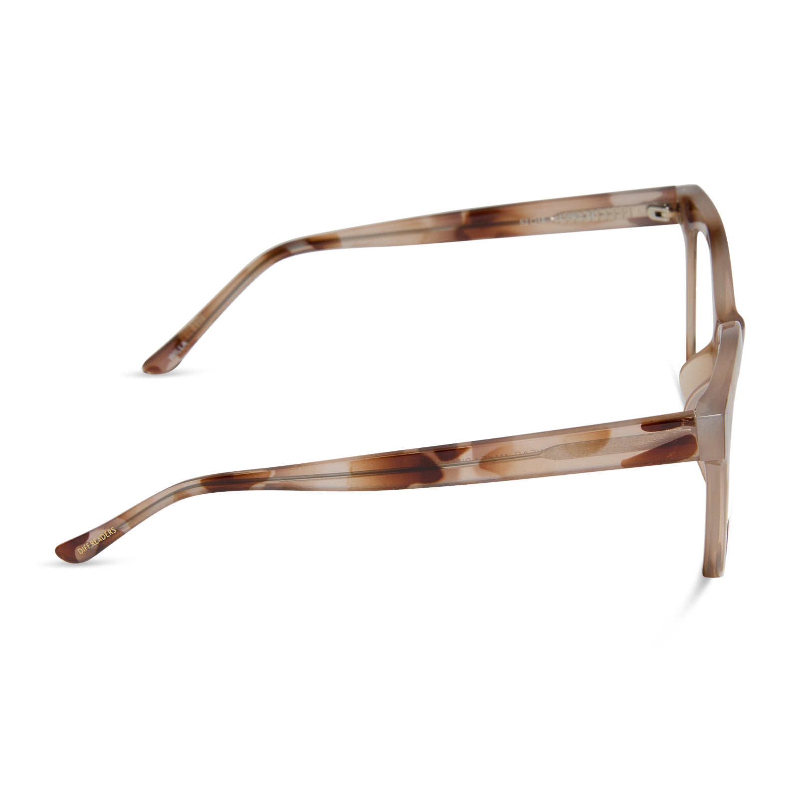 WILLA - CREAM TORTOISE + BLUE LIGHT READERS - Image 3