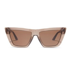 WINONA - MILKY TAN + BROWN SUNGLASSES