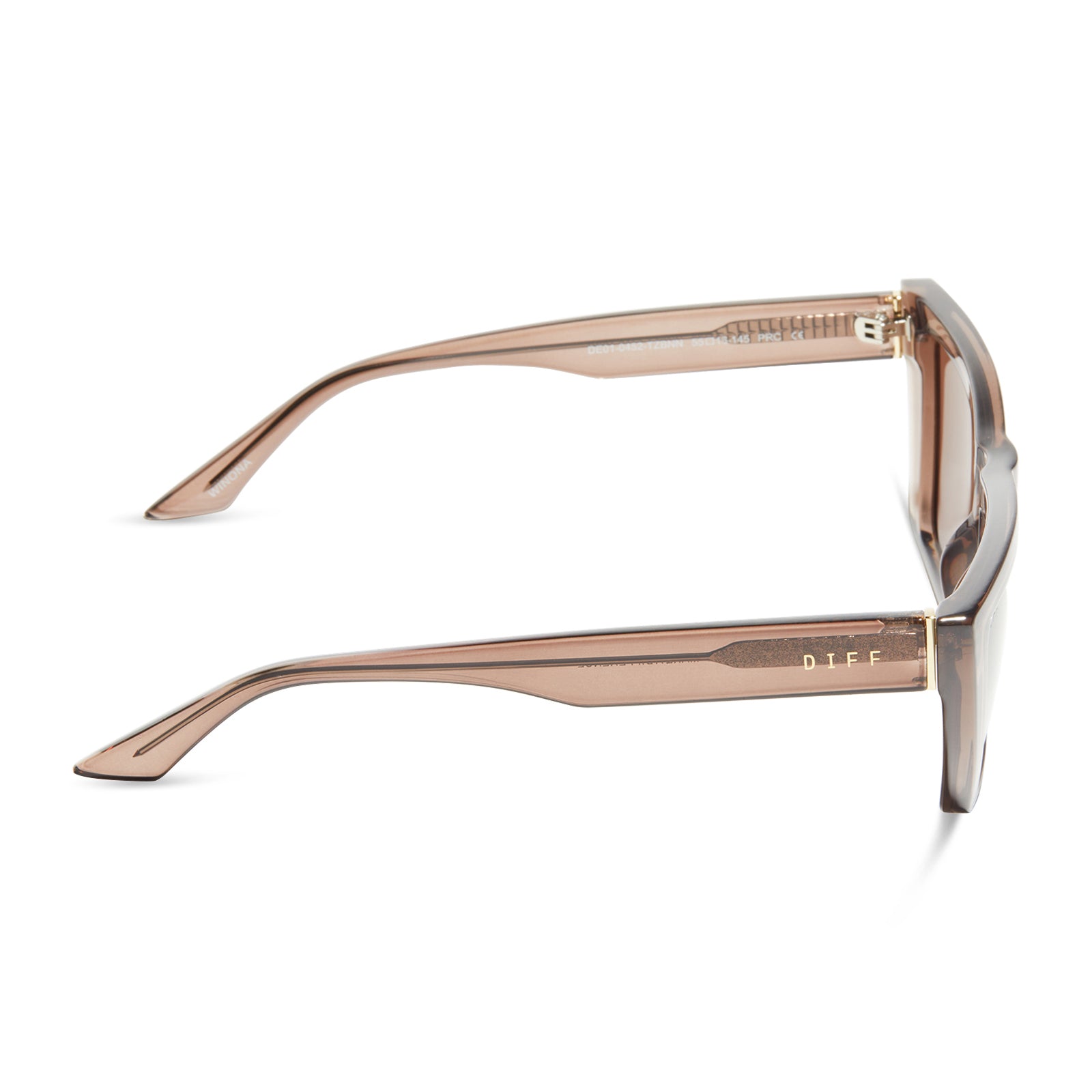 WINONA - MILKY TAN + BROWN SUNGLASSES - Image 3
