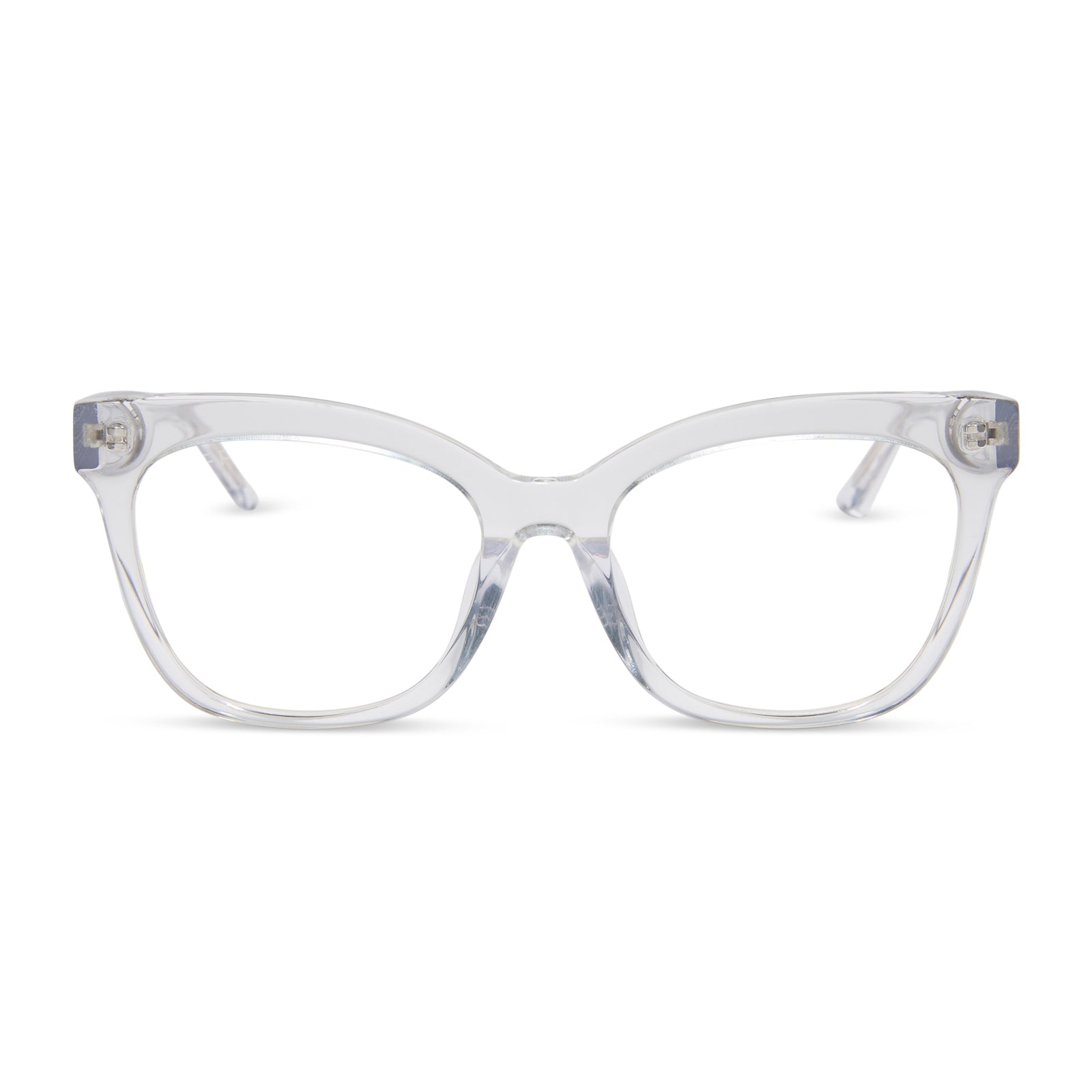 WINSTON - CLEAR CRYSTAL + GLASSES