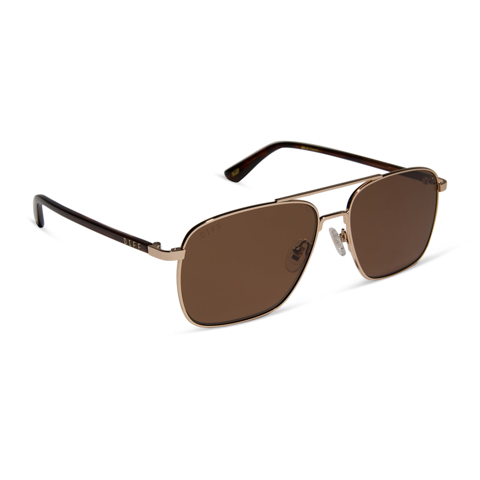 RIP WHEELER - WESTERN GOLD + MARBLED BROWN W BOLD BROWN + POLARIZED SUNGLASSES - Image 2