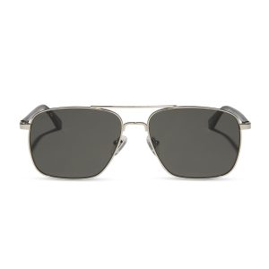 RIP WHEELER - BIG SKY SILVER + GREY + POLARIZED SUNGLASSES