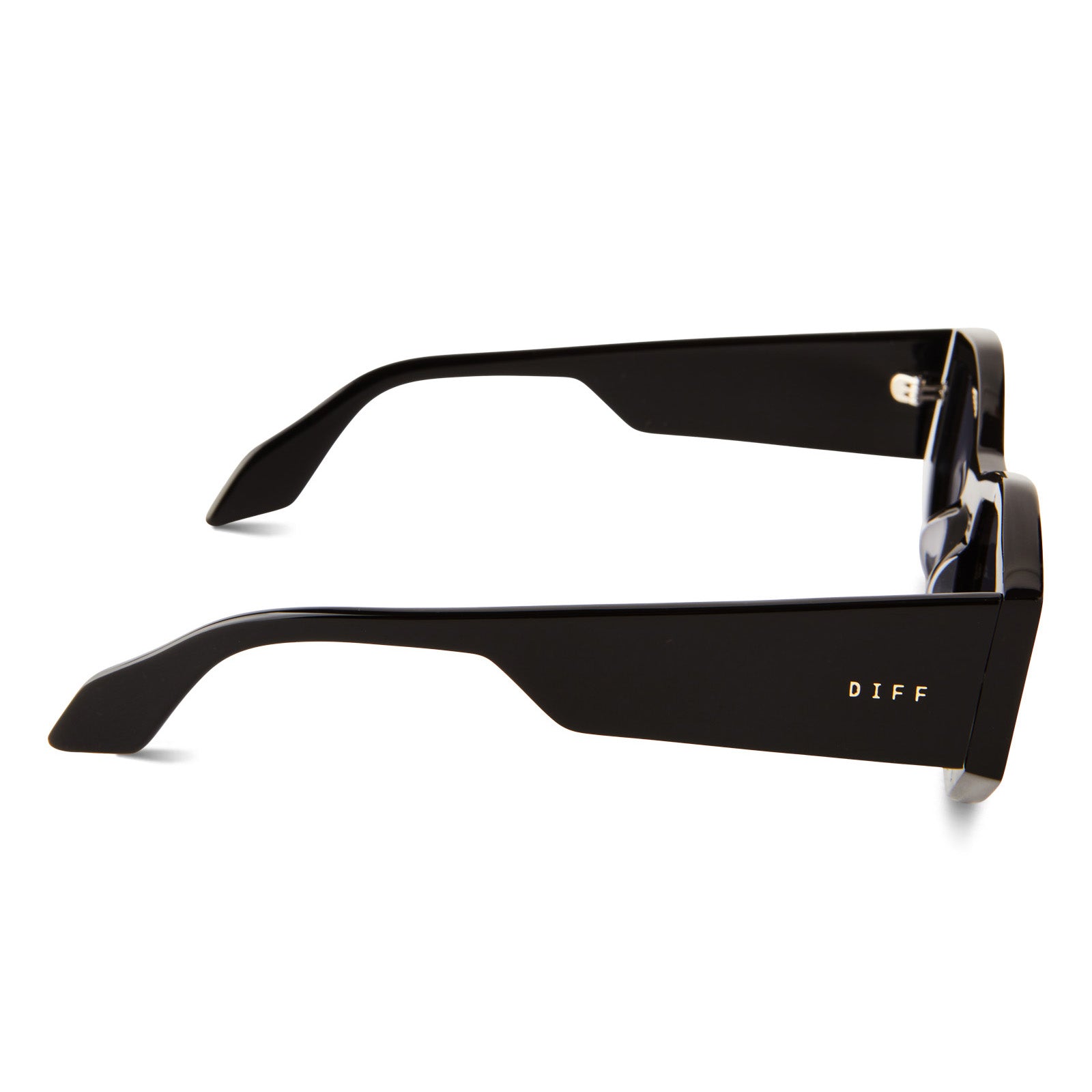 ZOE - BLACK + GREY POLARIZED SUNGLASSES - Image 3