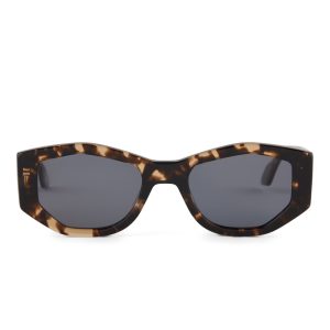 ZOE - ESPRESSO TORTOISE + GREY SUNGLASSES