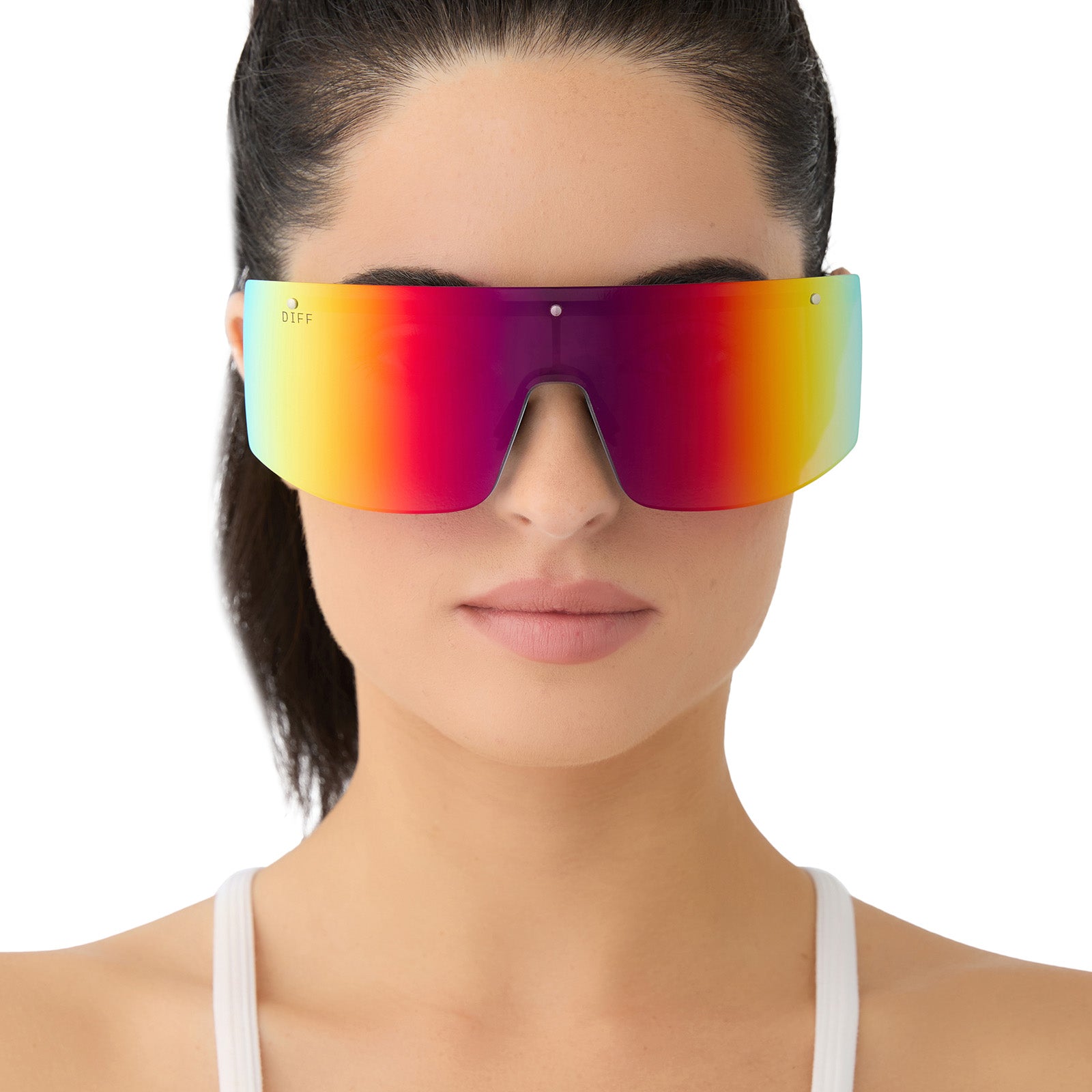 GRANDSLAM - BLACK + RAINBOW MIRROR + POLARIZED SUNGLASSES - Image 7