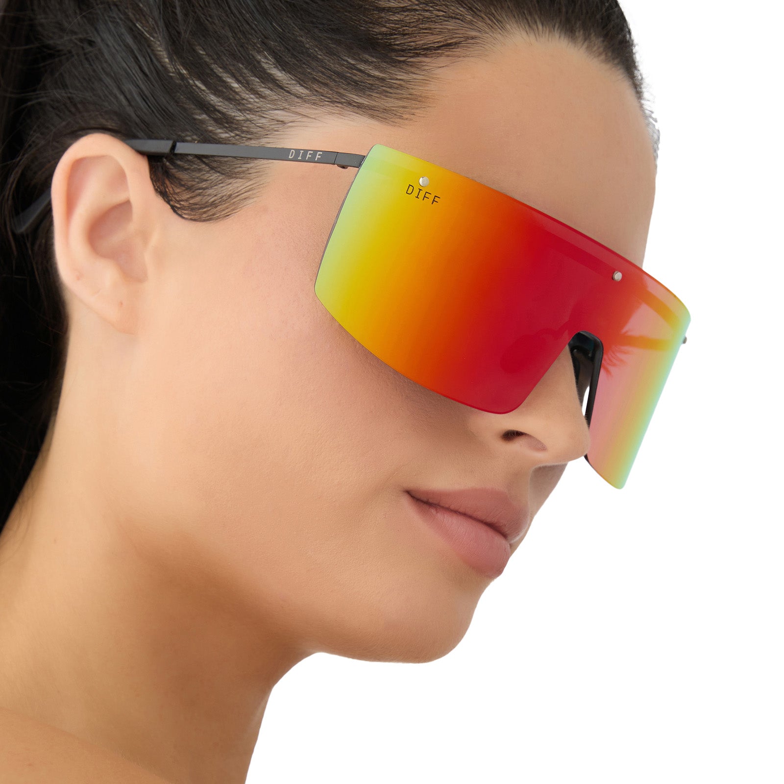 GRANDSLAM - BLACK + RAINBOW MIRROR + POLARIZED SUNGLASSES - Image 8