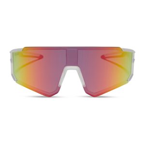 HEAT - CRYSTAL CLEAR + RAINBOW MIRROR + POLARIZED SUNGLASSES