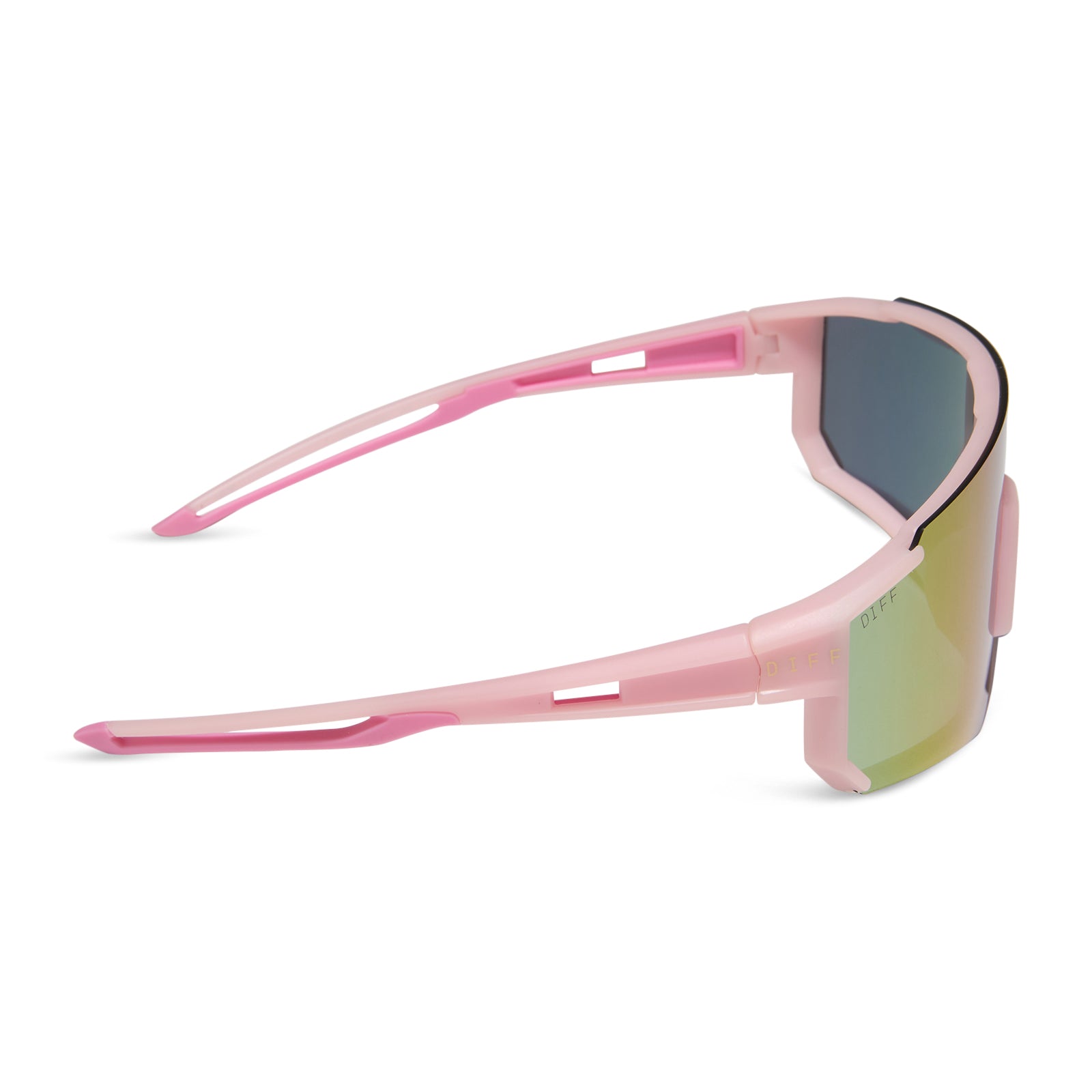 HEAT - MATTE BABY PINK + PINK RUSH MIRROR + POLARIZED SUNGLASSES - Image 3
