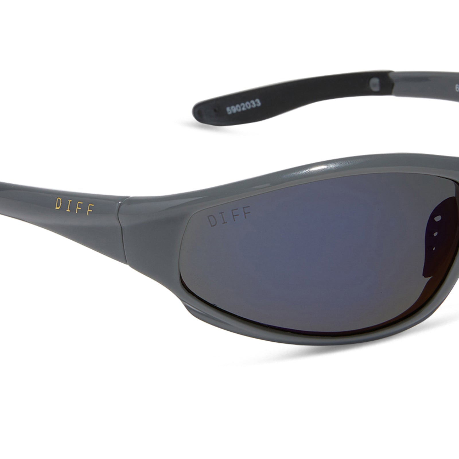 LIGHTNING - SLATE GREY + GREY W/ SILVER FLASH + POLARIZED SUNGLASSES - Image 4