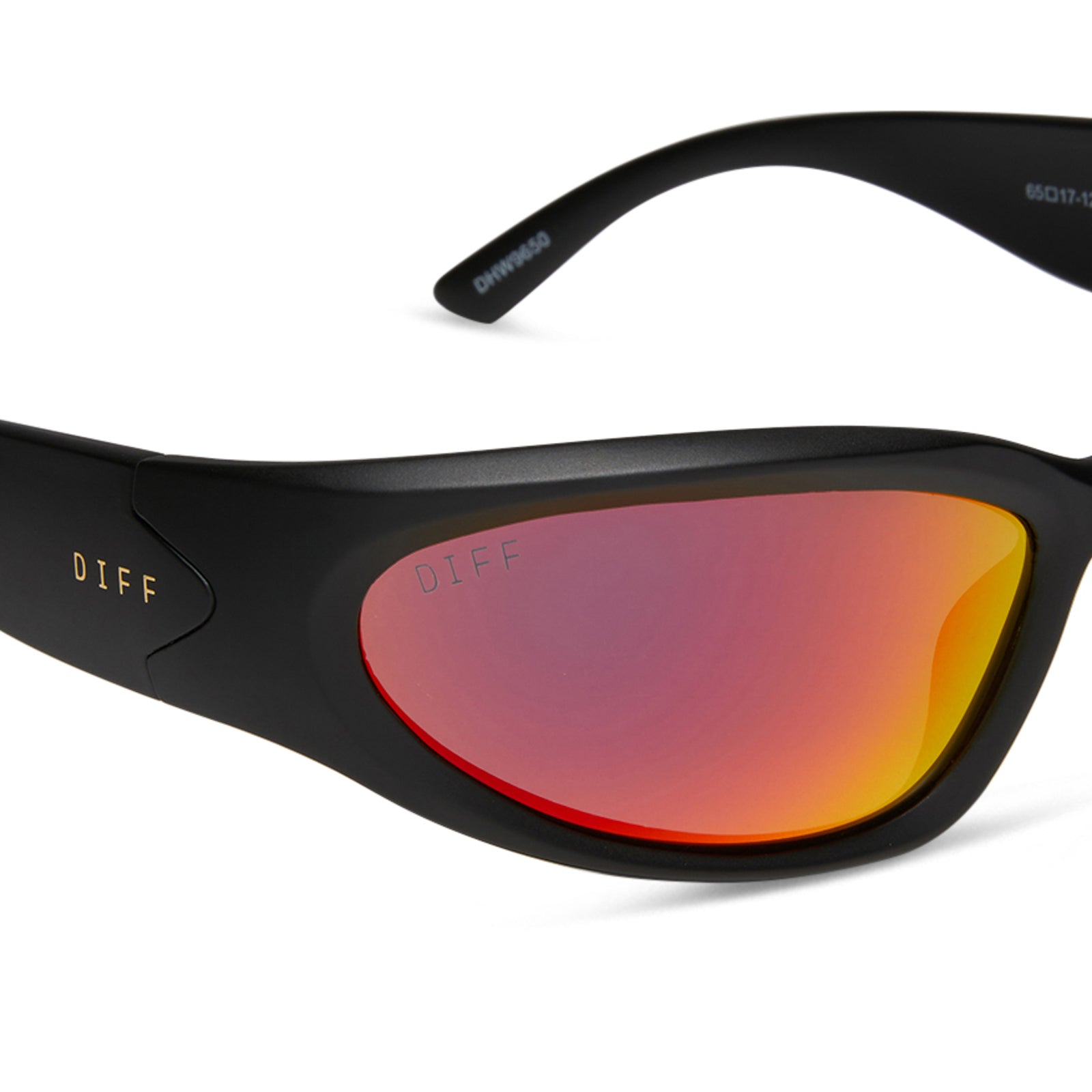 SIDE OUT - MATTE BLACK + SUNSET MIRROR + POLARIZED SUNGLASSES - Image 4