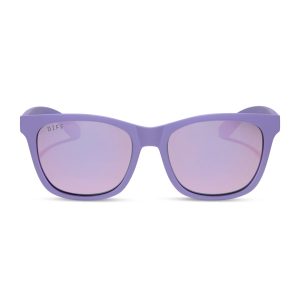 STORM - MATTE LAVENDER + LAVENDER MIRROR + POLARIZED SUNGLASSES