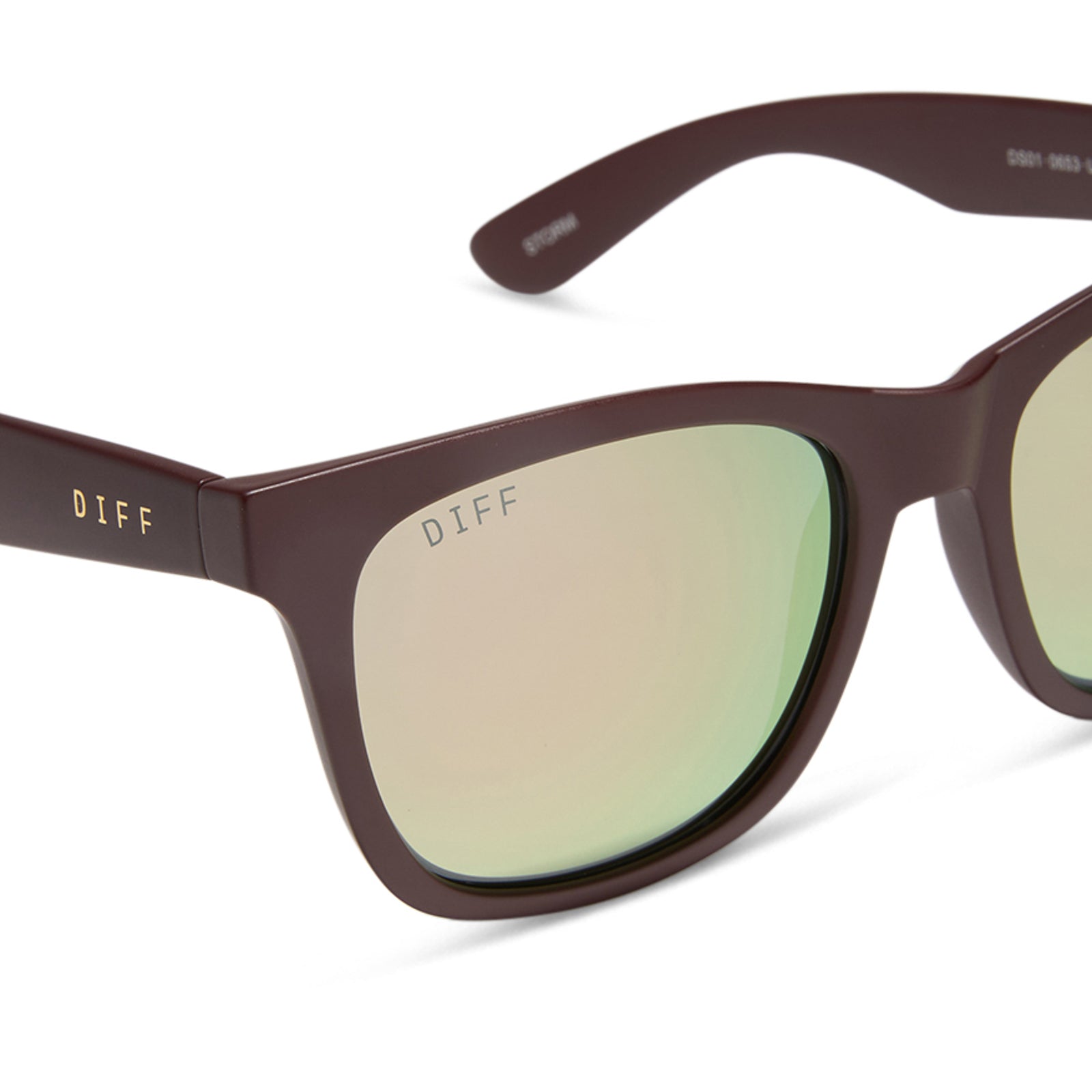 STORM - MATTE RUGBY RED + TAUPE MIRROR + POLARIZED SUNGLASSES - Image 4